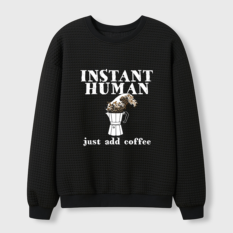 Tokyo-Tiger Instant Human Waffle Sweatshirt