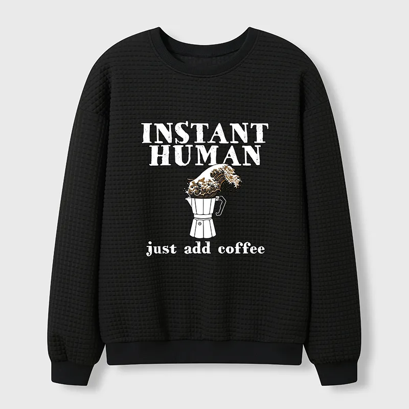 Tokyo-Tiger Instant Human Waffle Sweatshirt