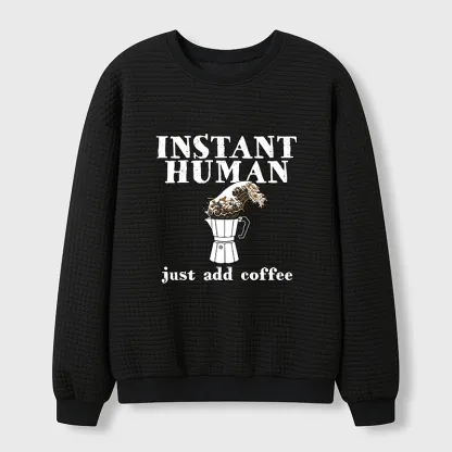 Tokyo-Tiger Instant Human Waffle Sweatshirt