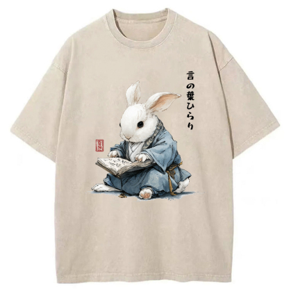 Tokyo-Tiger Beneath The Paper Lantern Washed T-Shirt