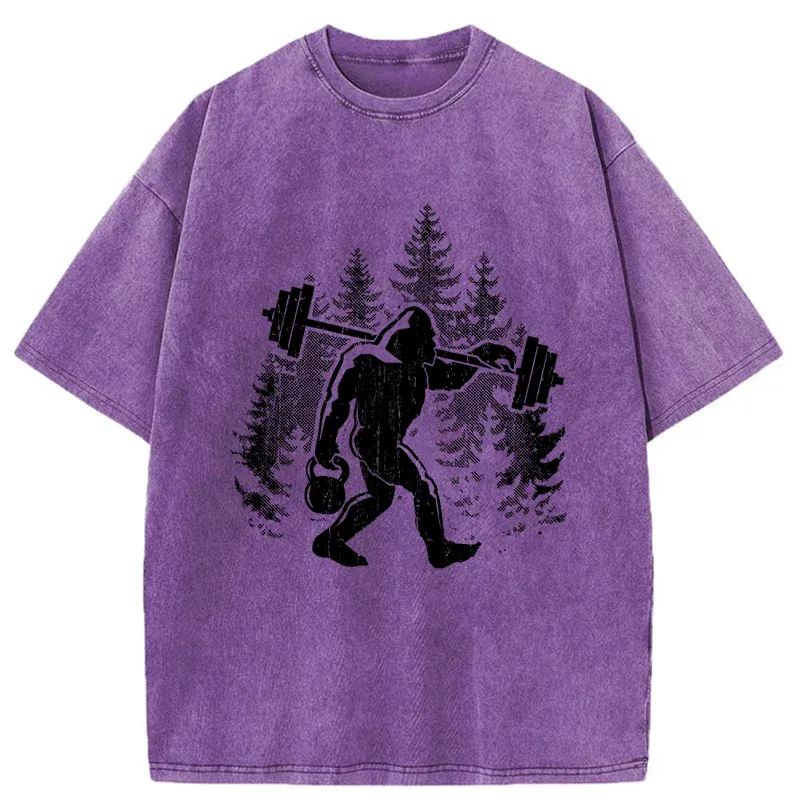 Tokyo-Tiger Bigfoot Workout Washed T-Shirt
