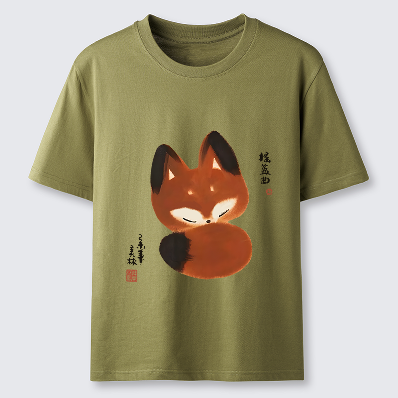 Tokyo-Tiger Cute Fox Classic T-Shirt