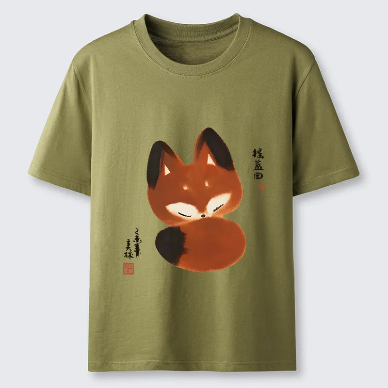 Tokyo-Tiger Cute Fox Classic T-Shirt