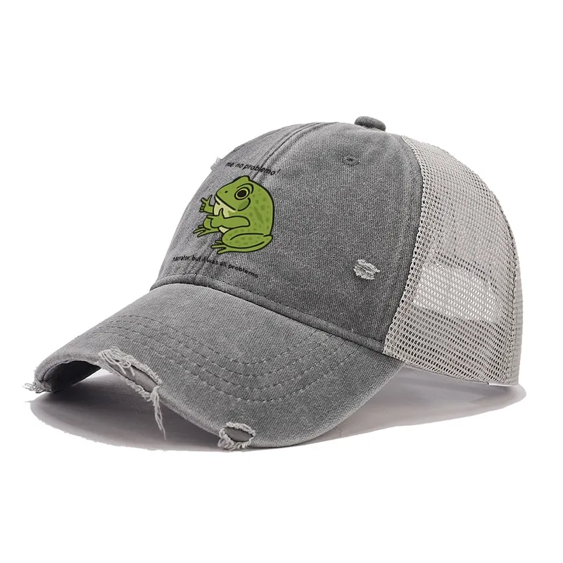 Tokyo-Tiger Stupid Frog Meme Trucker Cap