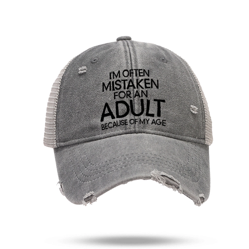 Tokyo-Tiger Old In Age But Young At Heart Trucker Cap