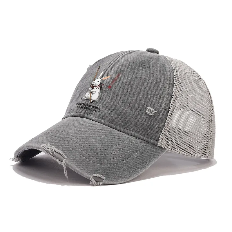 Tokyo-Tiger Rabbit Gotta Say Weird Stuff Or Die Trucker Cap