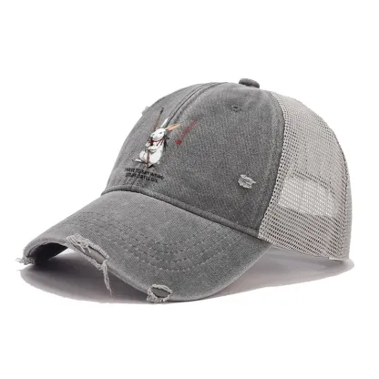 Tokyo-Tiger Rabbit Gotta Say Weird Stuff Or Die Trucker Cap