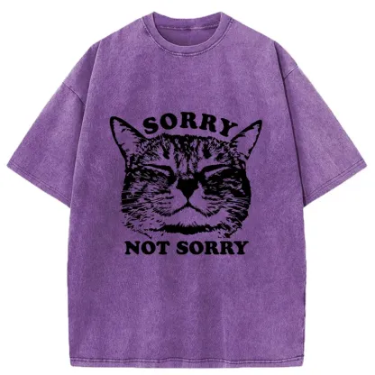 Tokyo-Tiger An Arrogant Apologizer Washed T-Shirt