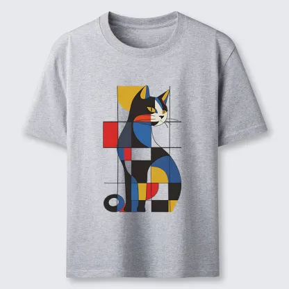 Tokyo-Tiger Mondrian Cat Classic T-Shirt