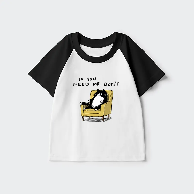 Tokyo-Tiger Unavailable Cat Kids Raglan T-shirt