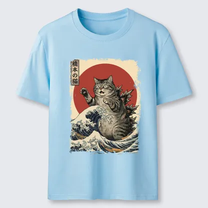 Tokyo-Tiger Catzilla Is Causing Destruction Classic T-Shirt