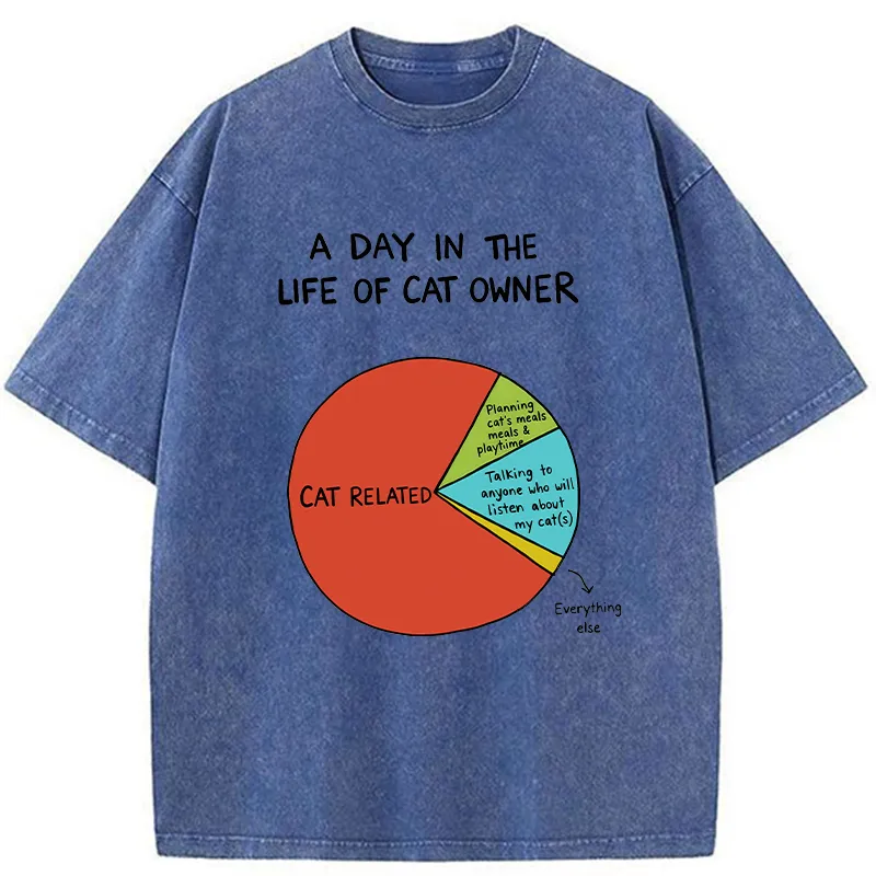 Tokyo-Tiger Centered Around The Life Of A Cat Washed T-Shirt