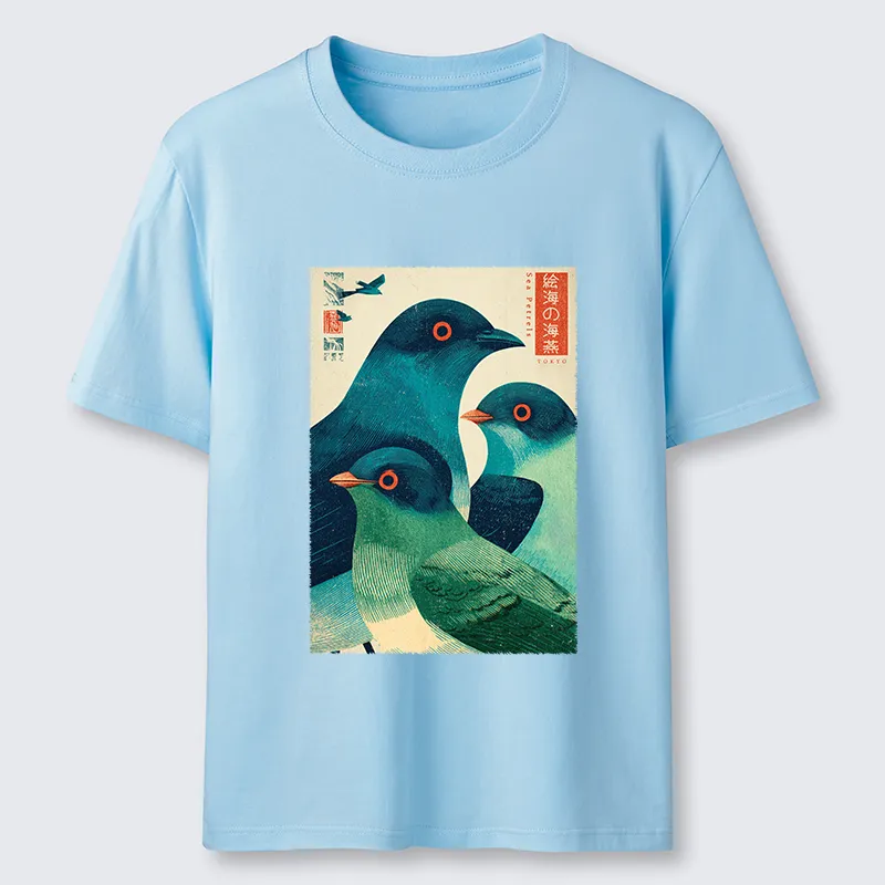 Tokyo-Tiger Petrels Of The Painted Sea Classic T-Shirt
