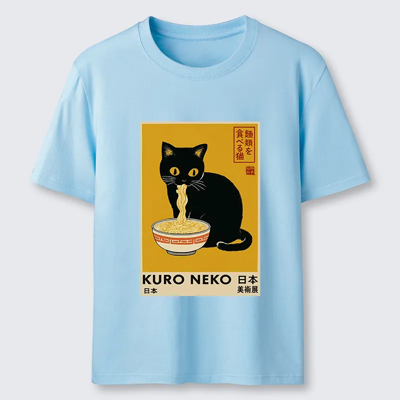 Tokyo-Tiger Kuro Neko Ramen Classic T-Shirt