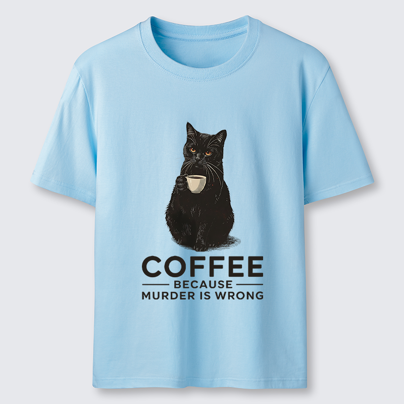 Tokyo-Tiger Can't Commit Murder So I'll Drink Coffee Classic T-Shirt
