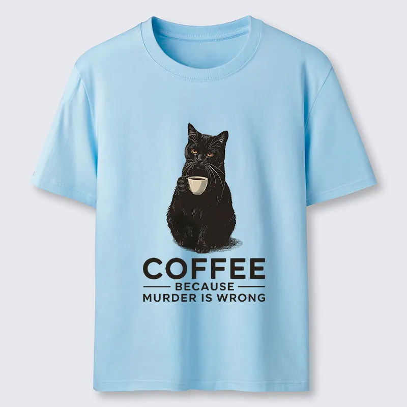 Tokyo-Tiger Can't Commit Murder So I'll Drink Coffee Classic T-Shirt