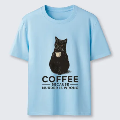 Tokyo-Tiger Can't Commit Murder So I'll Drink Coffee Classic T-Shirt
