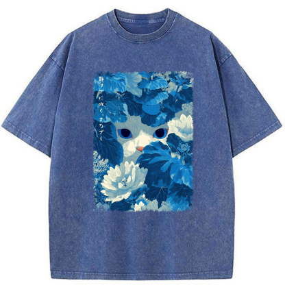 Tokyo-Tiger Found Me Yet Washed T-Shirt