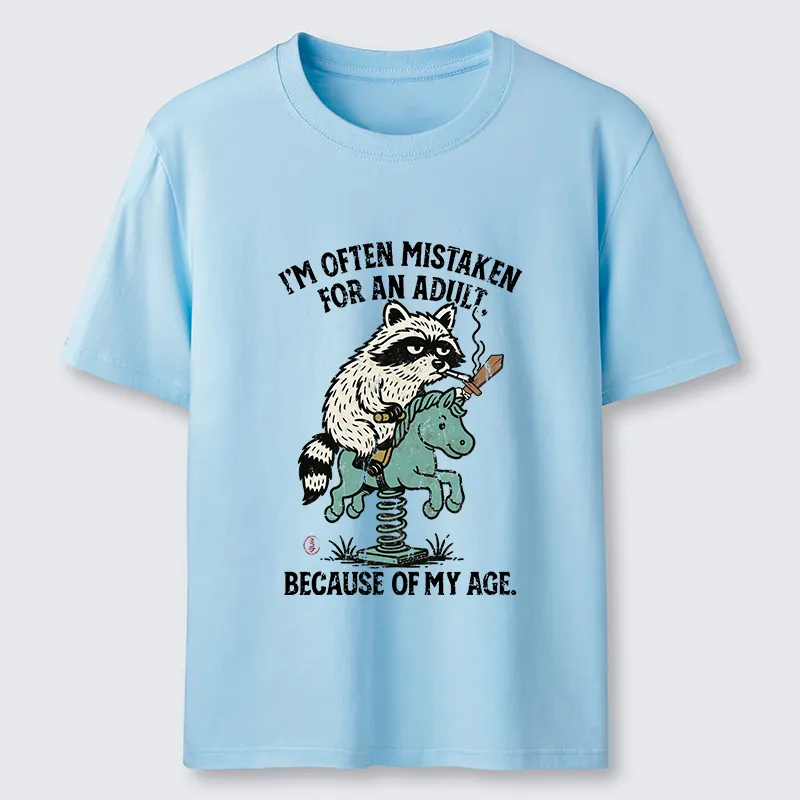 Tokyo-Tiger funny Raccoon and Horse meme Classic T-Shirt