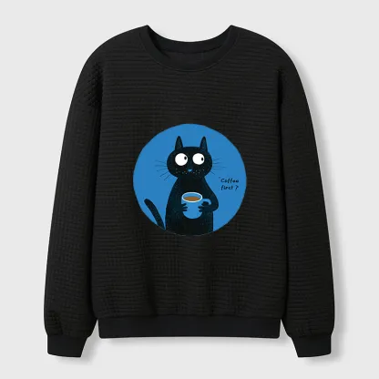 Tokyo-Tiger Coffee First Waffle Sweatshirt