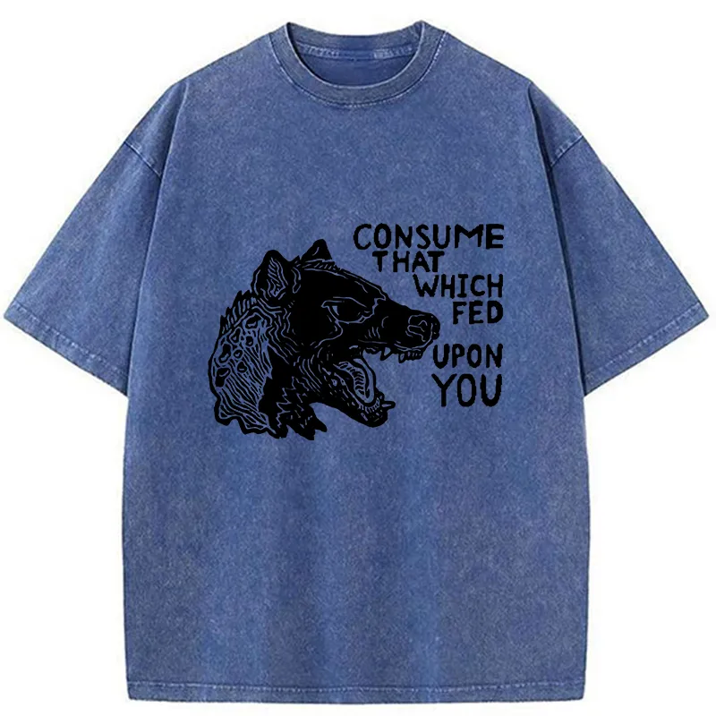 Tokyo-Tiger Rebellious Hyenas Washed T-Shirt