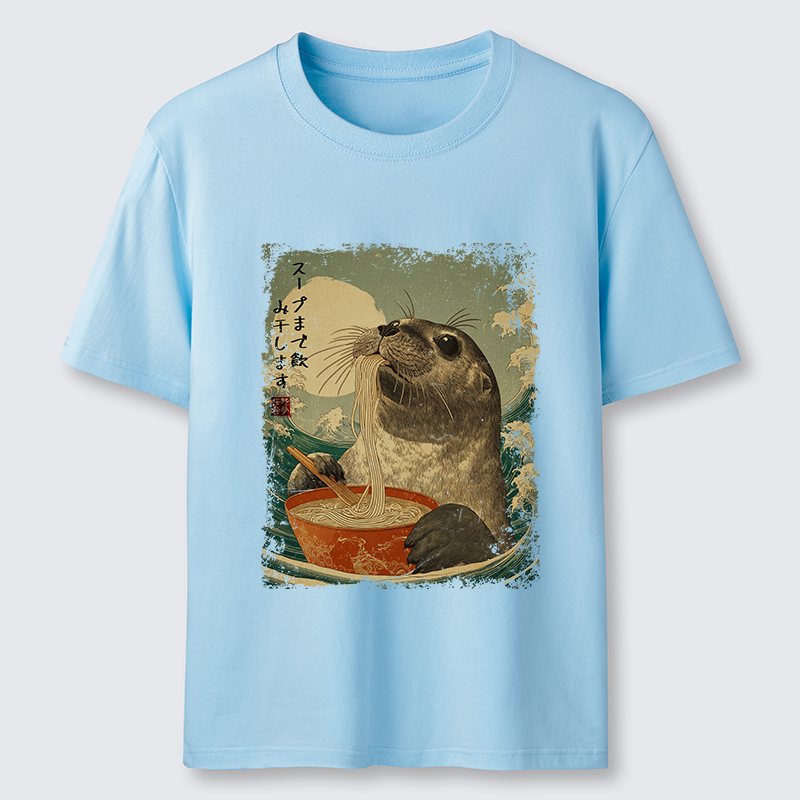 Tokyo-Tiger Slurp Like a Seal Classic T-Shirt