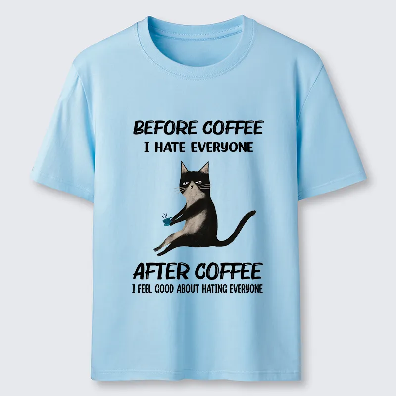 Tokyo-Tiger Hate Everyone After Drinking Coffee Classic T-Shirt