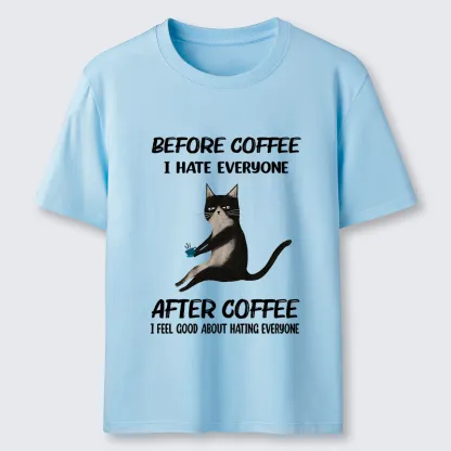 Tokyo-Tiger Hate Everyone After Drinking Coffee Classic T-Shirt