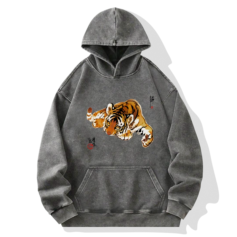 Tokyo-Tiger Tiger Cub Washed Hoodie