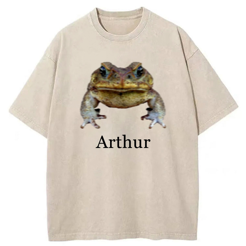 Tokyo-Tiger This Is Arthur Washed T-Shirt