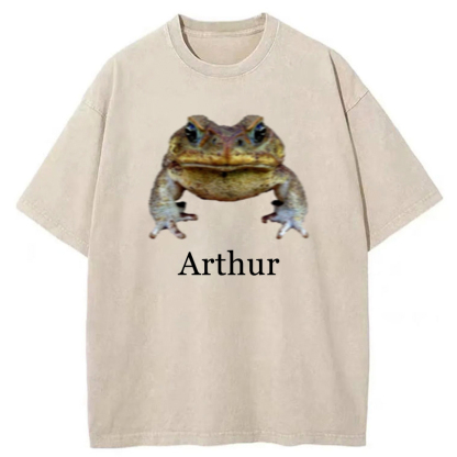 Tokyo-Tiger This Is Arthur Washed T-Shirt