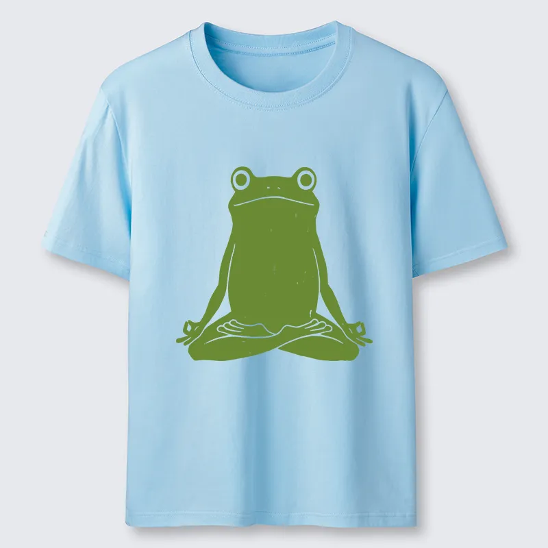 Tokyo-Tiger Yoga Frog Funny Classic T-Shirt