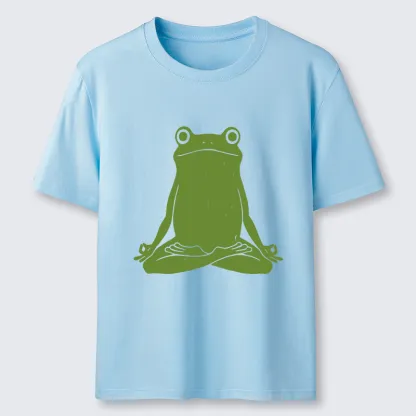 Tokyo-Tiger Yoga Frog Funny Classic T-Shirt