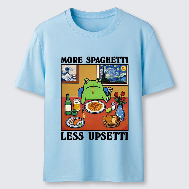 Tokyo-Tiger More Spaghetti Less Upsetti Frog Classic T-Shirt