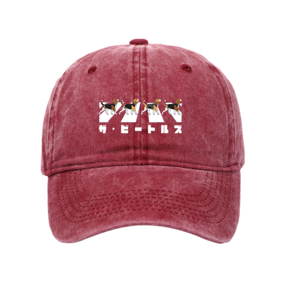 Tokyo-Tiger Walking Beagles Washed Cap