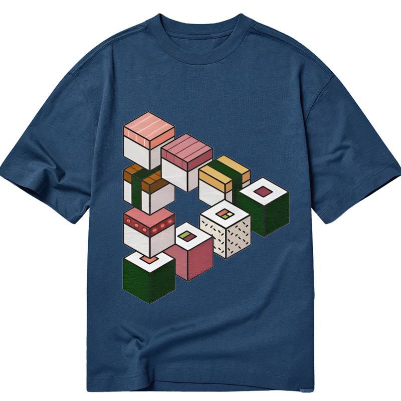 Tokyo-Tiger Infinite Loop Sushi Classic T-Shirt