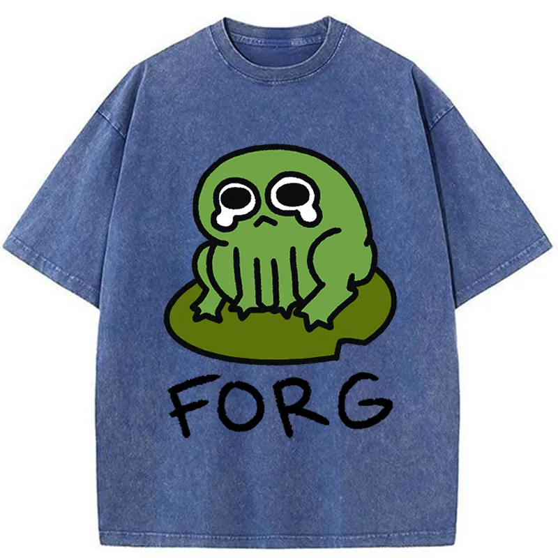 Tokyo-Tiger Sad Forg Washed T-Shirt