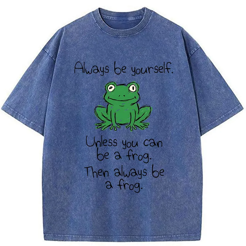 Tokyo-Tiger You Can Also Be A Frog Washed T-Shirt