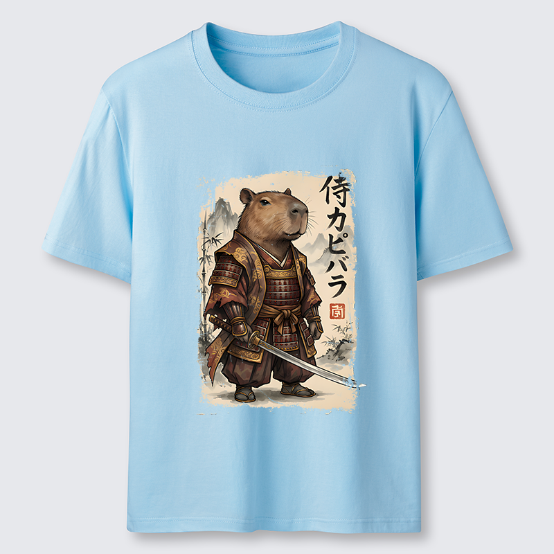 Tokyo-Tiger Samurai Capybara Classic T-Shirt