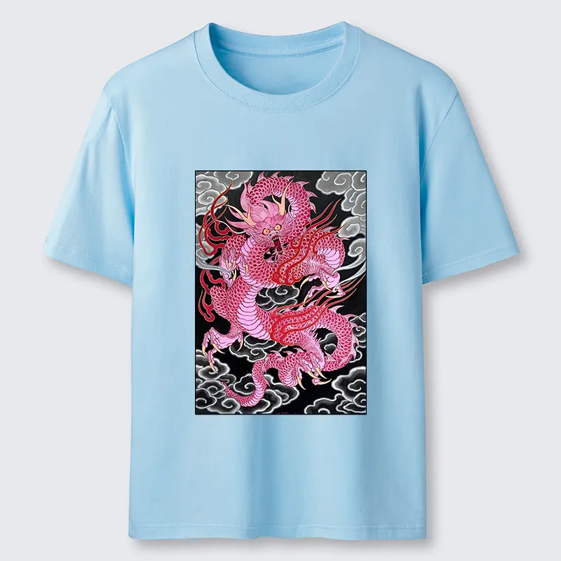 Tokyo-Tiger Pink Dragon Classic T-Shirt