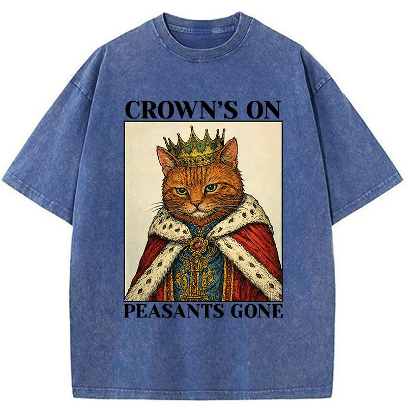 Tokyo-Tiger Today I Am My Own King Washed T-Shirt