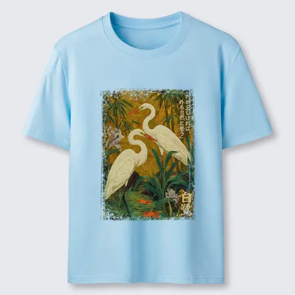 Tokyo-Tiger Egret-shaped straight shadow end Classic T-Shirt