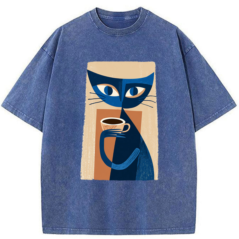 Tokyo-Tiger Morning Ritual Washed T-Shirt