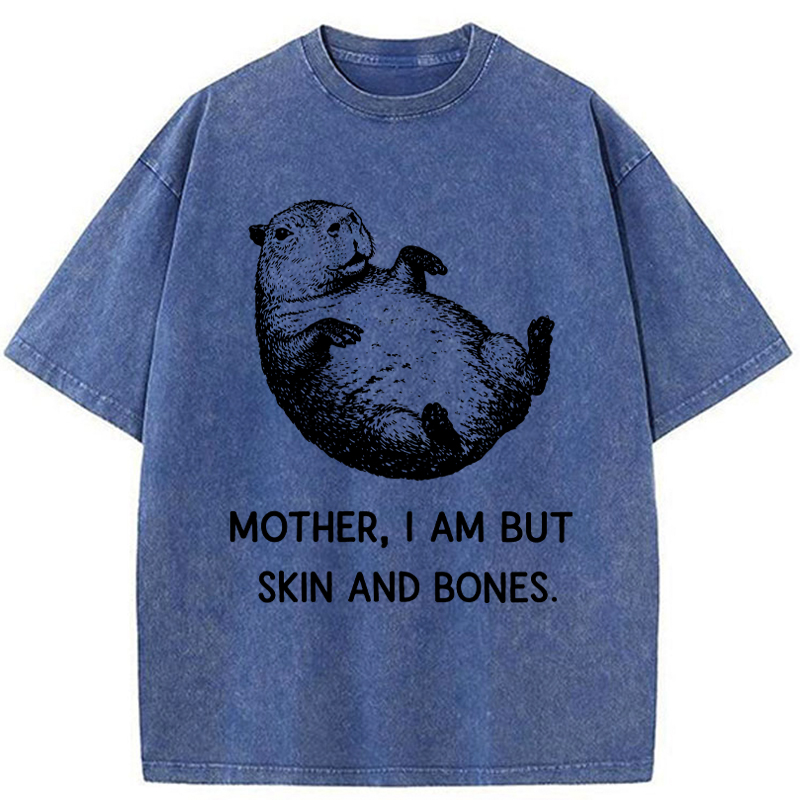 Tokyo-Tiger Built Different (Mostly Round) Washed T-Shirt