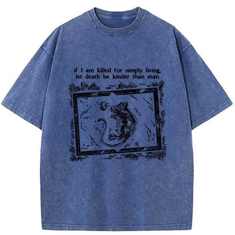 Tokyo-Tiger Mouse's Last Wish Washed T-Shirt