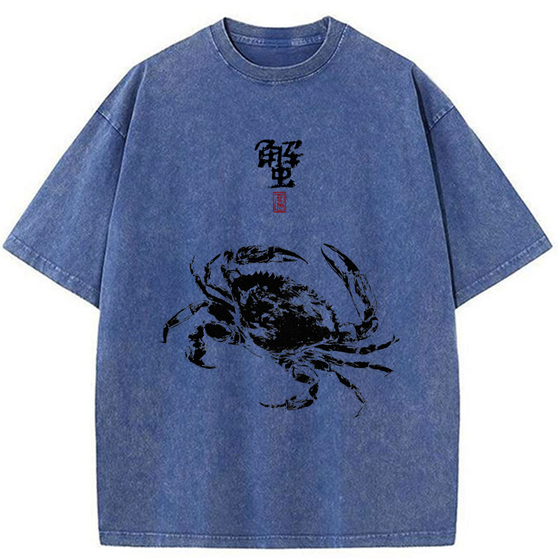 Tokyo-Tiger The Kani Washed T-Shirt