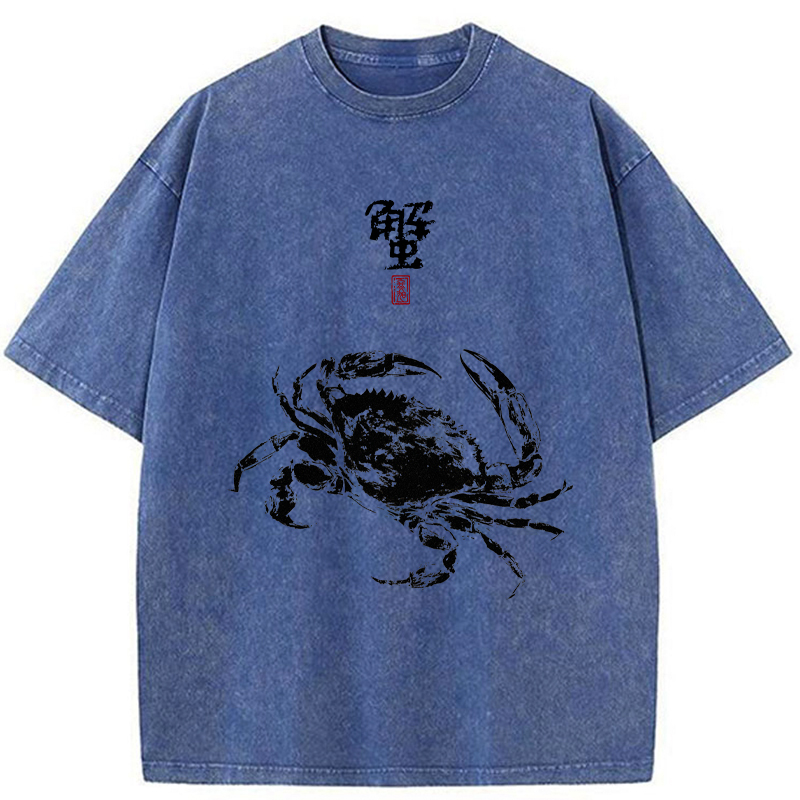 Tokyo-Tiger The Kani Washed T-Shirt