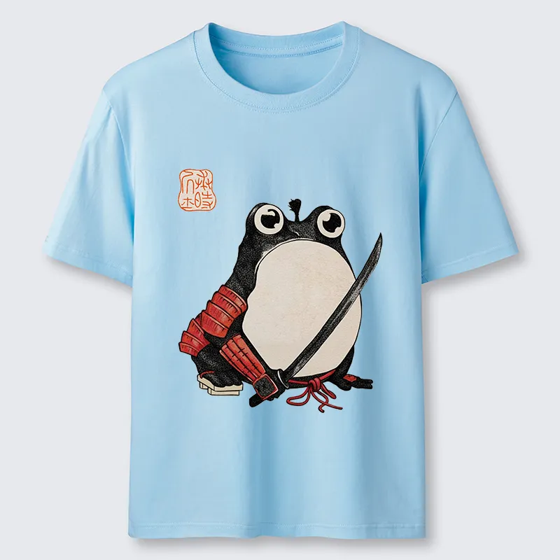 Tokyo-Tiger Silly Samurai Frog Classic T-Shirt