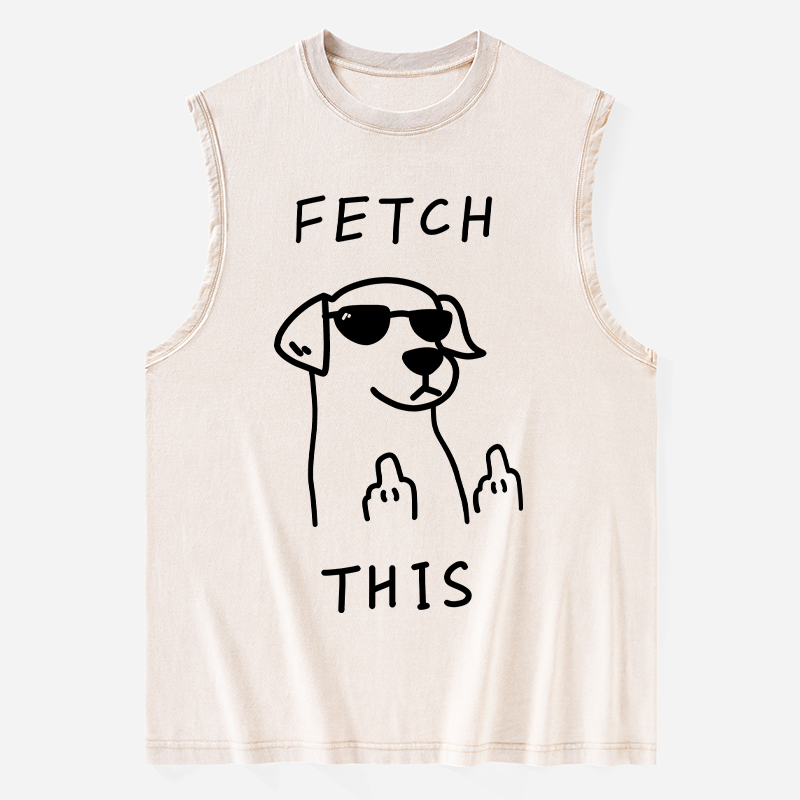 Tokyo-Tiger Rebellious Dog Washed Tank