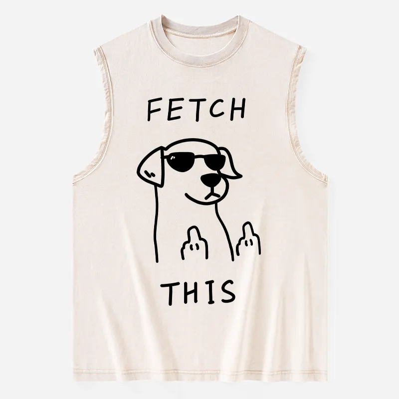 Tokyo-Tiger Rebellious Dog Washed Tank